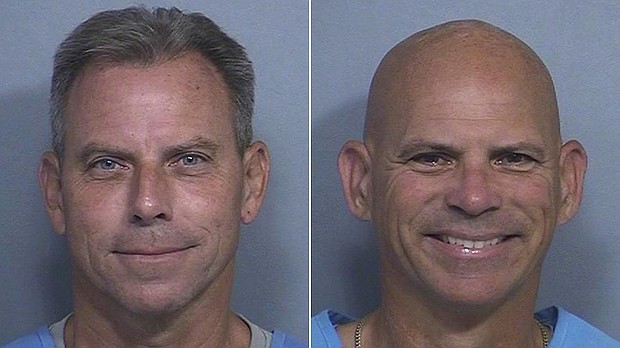 Erik Menendez, left, and Lyle Menendez in undated mugshots.
Mandatory Credit:	California Department of Corrections via CNN Newsource