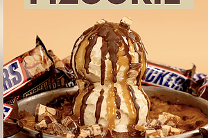BJ's Restaurant & Brewhouse introduces the New SNICKERS® Pizookie®