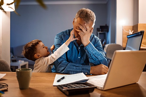 Modern life has put extra demands on fathers, but there are techniques that men can use to keep cool under pressure and not lash out at family.
Mandatory Credit:	ljubaphoto/iStockphoto/Getty Images via CNN Newsource