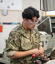 Seaman Apprentice Alan Reyesluna/GREAT LAKES, UNITED STATES

Photo by Petty Officer 2nd Class Matt Hall 
Naval Station Great Lakes