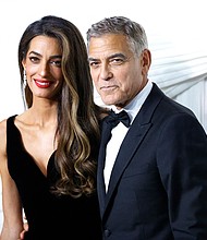 George Clooney and Amal Clooney in 2024.
Mandatory Credit:	John Lamparski/AFP/Getty Images via CNN Newsource