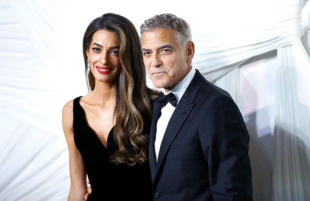 George Clooney and Amal Clooney in 2024.
Mandatory Credit:	John Lamparski/AFP/Getty Images via CNN Newsource