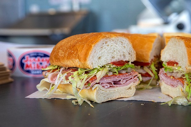 A sandwich from Jersey Mike's Subs.
Mandatory Credit:	Tanya Breen/Asbury Park Press/USA Today Network/Imagn Images via CNN Newsource