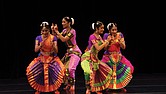 Dancers from the Nrityaniketan School of Bharatanatyam are among the performers at the Richmond Dance Festival.