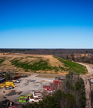 Ashcake Road Landfill is seen on Tuesday, March 18, 2025 in Hanover County, Virginia.Shaban Athuman/ VPM News