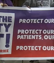 More than 55,000 Los Angeles County workers are expected to go on strike on April 28.
Mandatory Credit:	KABC via CNN Newsource
