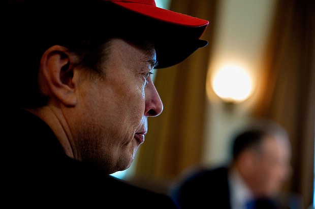 Tesla’s board has contacted multiple executive placement firms to begin a search process for a new CEO to replace Elon Musk.
Mandatory Credit:	Andrew Harnik/Getty Images via CNN Newsource