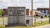 The exterior of Richmond’s wastewater treatment facility on April 30.