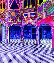 Meow Wolf GrapevineTX - Neon Kingdom/Photo Credit Kate Russell