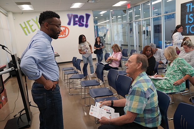 Fort Bend County residents participate in the 2nd Annual Participatory Budget Town Hall Series Events.