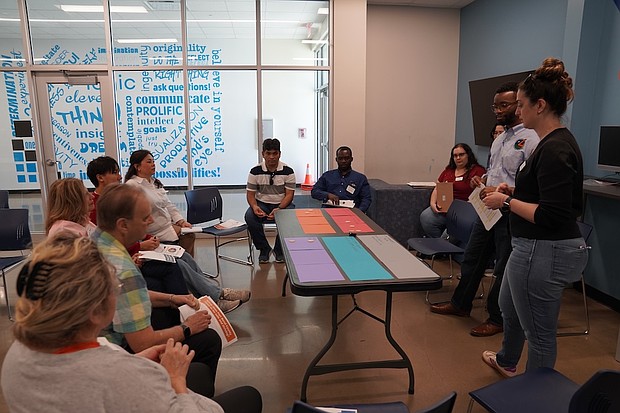 Fort Bend County residents participate in the 2nd Annual Participatory Budget Town Hall Series Events.