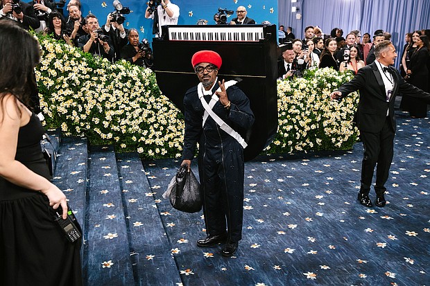 André 3000 at The 2025 Met Gala Celebrating "Superfine: Tailoring Black Style" on May 5.
Mandatory Credit:	Lexie Moreland/WWD/Getty Images via CNN Newsource