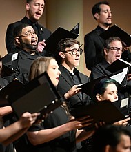 Houston Chamber Choir singers/Photo credit: Jeff Grass Photography