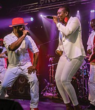 J. Tucker and the Krewe is a dynamic eight-piece band known for delivering high-energy performances.