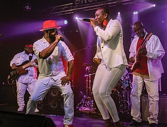 J. Tucker and the Krewe is a dynamic eight-piece band known for delivering high-energy performances.