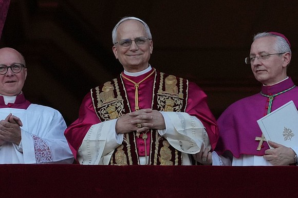 Cardinal Robert Francis Prevost of the United States has been elected the 267th pope and has stepped onto the balcony … Cardinal Robert Francis Prevost of the United States has been elected the 267th pope and has stepped onto the balcony …
