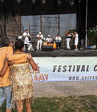 Afro-Cuban and Latin Band and local favorite Ban Caribe performed at the event.
