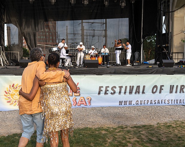 Afro-Cuban and Latin Band and local favorite Ban Caribe performed at the event.