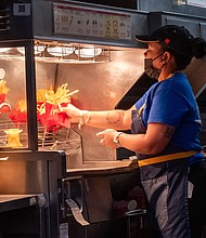 McDonald's is planning to hire hundreds of thousands of people in the coming months.
Mandatory Credit:	Spencer Platt/Getty Images via CNN Newsource