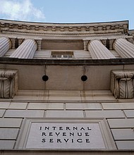 The US Internal Revenue Service (IRS) building is seen here in Washington, DC, on February 20. A federal judge won’t block an initiative to share taxpayer information with federal immigration authorities.
Mandatory Credit:	Kent Nishimura/Reuters via CNN Newsource