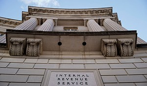 The US Internal Revenue Service (IRS) building is seen here in Washington, DC, on February 20. A federal judge won’t block an initiative to share taxpayer information with federal immigration authorities.
Mandatory Credit:	Kent Nishimura/Reuters via CNN Newsource