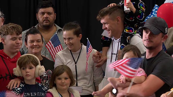 White South Africans granted refugee status by Trump administration arrive in US