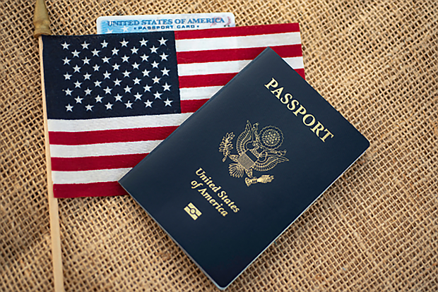 USA Passport US FLAG