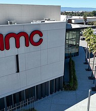 The AMC NewPark 12 theatre in Newark, California, is seen here in August 2022. AMC will be offering even more discounts to moviegoers starting this summer.
Mandatory Credit:	Justin Sullivan/Getty Images via CNN Newsource