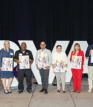 Winners of the 2025 Richmond Region Tourism Awards are recognized on stage at the Greater Richmond Convention Center on May 7 for their contributions to hospitality and events in the region.