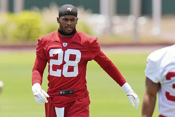 Shilo Sanders walked into his first news conference with the Tampa Bay Buccaneers and immediately shook hands with each reporter. … Shilo Sanders walked into his first news conference with the Tampa Bay Buccaneers and immediately shook hands with each reporter. …