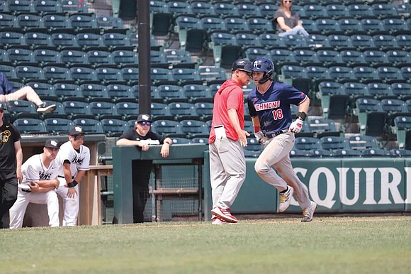 The University of Richmond baseball team defeated Virginia Commonwealth University, 6-3, on Saturday at The Diamond, marking Coach Mik Aoki’s … The University of Richmond baseball team defeated Virginia Commonwealth University, 6-3, on Saturday at The Diamond, marking Coach Mik Aoki’s …