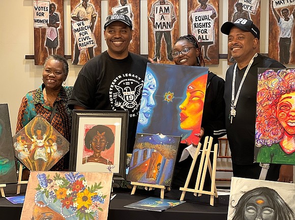 Houston is home to a rich tapestry of cultural expression, and this Juneteenth, three trailblazing local voices are using art …