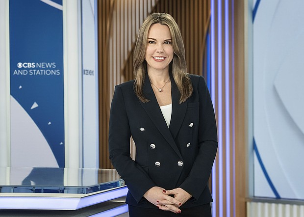 Wendy McMahon, President and Co-Head of CBS News and Stations, in March 2022.
Mandatory Credit:	Michele Crowe/CBS/Getty Images) via CNN Newsource