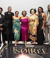 BAN executive board: (L TO R Jordon Woods, Malcolm Jackson, Dedreck Carr, Capra Fellows, Denise Ward, Gabby Byrd, Kierra Martin, Edward Bell and Taylar Lewis)