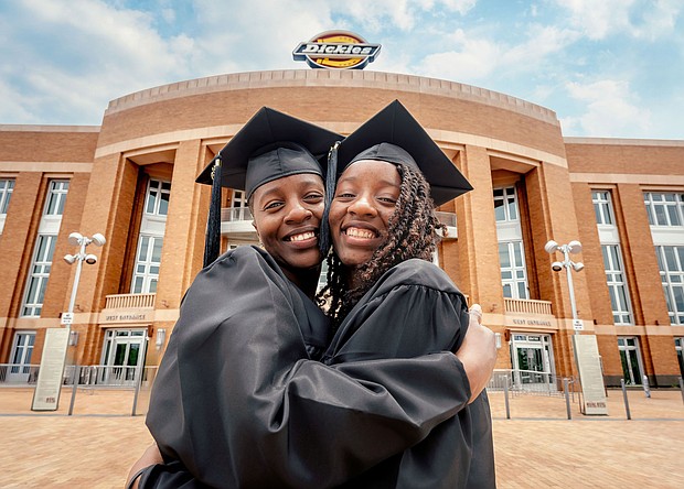 Mary and Tatyana Robinson, TCC Student Success Story, May 2025, TCC Graduation, Fort Worth Texas