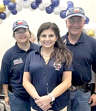 Sandra Levine, Judge Sonia Rash, and Burt Levine