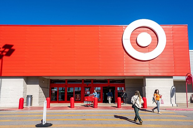 Customers enter and exit a Target store in November 2024 in Austin, Texas.
Mandatory Credit:	Brandon Bell/Getty Images via CNN Newsource