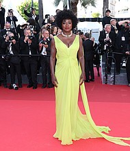 CANNES, FRANCE - MAY 23: Viola Davis attends the "The Mastermind" red carpet at the 78th annual Cannes Film Festival at Palais des Festivals on May 23, 2025 in Cannes, France. (Photo by Daniele Venturelli/WireImage)