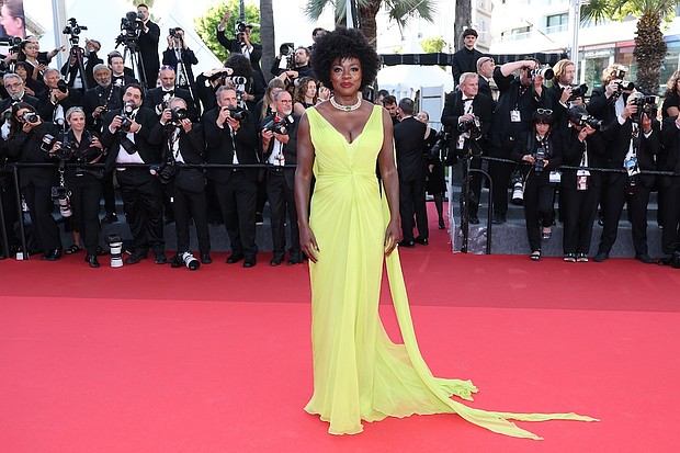 CANNES, FRANCE - MAY 23: Viola Davis attends the "The Mastermind" red carpet at the 78th annual Cannes Film Festival at Palais des Festivals on May 23, 2025 in Cannes, France. (Photo by Daniele Venturelli/WireImage)