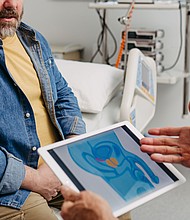 Urologist Dr. Jamin Brahmbhatt regularly discusses PSA testing with his patients.
Mandatory Credit:	Halfpoint Images/Moment RF/Getty Images via CNN Newsource