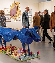 Shabazz’s work is one of 49 selected from a pool of 175 submissions by exhibition juror Michael-Birch Pierce.