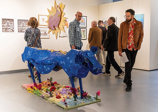 Shabazz’s work is one of 49 selected from a pool of 175 submissions by exhibition juror Michael-Birch Pierce.