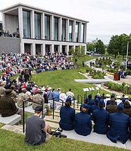 The Virginia War Memorial ceremony honors and remembers men and women who gave the ultimate sacrifice in service to the country, from the Revolutionary War to the present day.