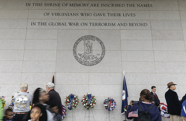 The Virginia War Memorial hosted its 69th Annual Memorial Day ceremony on Monday, May 26, to honor those who gave their lives in service to the country. The event included wreath presentations by veteran service organizations and the inaugural “Say Their Names Marathon,” where nearly 12,000 names of fallen Virginians from World War II to the present were read aloud.