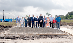 Houston Methodist Board Member David Underwood Jr., Legacy Endowment Board Member George Hawkins, Houston Methodist SVP of Community Development Cathy Easter, Houston Methodist Board Chair Gregory Nelson, Legacy Operating Board Chair Ryan Martin, Houston Methodist President & CEO Dr. Marc Boom, Legacy Interim CEO Robert Palussek, Houston City Councilmember Julian Ramirez, Legacy Chief Development & External Affairs Officer Chree Boydstun, Legacy Operating Board Member Gary Hammett, Legacy Operating and Endowment Boards Member Ronnie Kurtin, State Representative Charlene Ward Johnson liason Timothy White