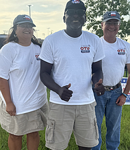Sandra Levine, Brown Otu, and Burt Levine