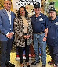 William Ferguson, Monica Riley, and Burt and Sandra Levine