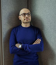 Google DeepMind Founder and CEO Demis Hassabis poses for a photograph after the announcement that he and John M. Jumper, a senior research scientist at DeepMind, received the 2024 Nobel Prize for Chemistry on October 9, 2024 in London, England.
Mandatory Credit:	Dan Kitwood/Getty Images via CNN Newsource