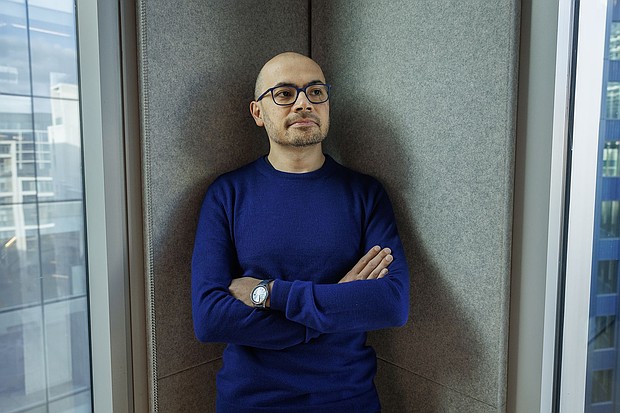 Google DeepMind Founder and CEO Demis Hassabis poses for a photograph after the announcement that he and John M. Jumper, a senior research scientist at DeepMind, received the 2024 Nobel Prize for Chemistry on October 9, 2024 in London, England.
Mandatory Credit:	Dan Kitwood/Getty Images via CNN Newsource