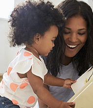 Free parent-child play sessions led by early childhood specialists are among the free programs offered at the Family Place Library™ located inside the architecturally acclaimed Dr. Shannon Walker Neighborhood Library.